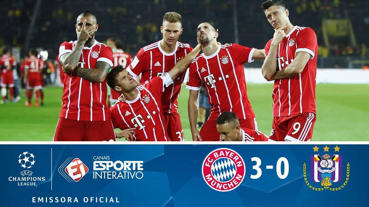 Melhores Momentos – Bayern de Munique 3 x 0 Anderlecht – Champions League (12/09/2017)