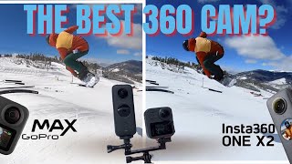 Best 360 Cam For Snowboarding - Insta 360 ONE X2 Vs. GoPro Max