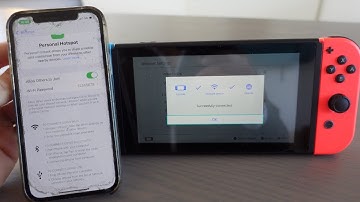 How to connect Nintendo Switch To iPhone Hotspot