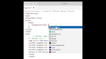 HTML Tutorial For Beginners| 07 Background Color |  @gevizzol2020  | #GOO_Computer_Tutorials