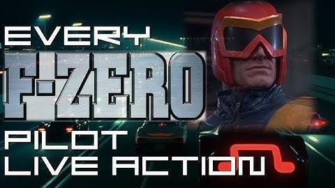 F-Zero as an 80s Sci-Fi Movie