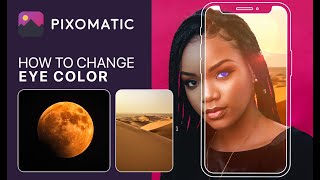 Create a popular eye color changing effect screenshot 2