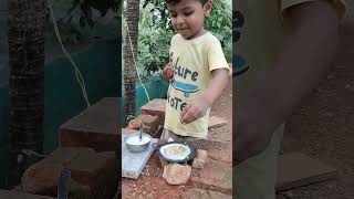 egg dosa ?  shorts tinyfood miniaturecooking minicooking babycooking dosai shortsvideo