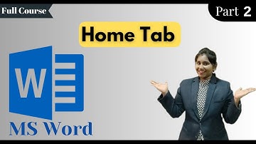 MS word Tutorial in Hindi || Home Tab Part 2