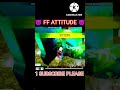 Free Fire 1 Vs 1 😈😮 || Challange Me Noob || 😮😈 Attitude Status #shorts