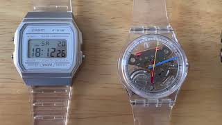 The best F91W The best clear watch