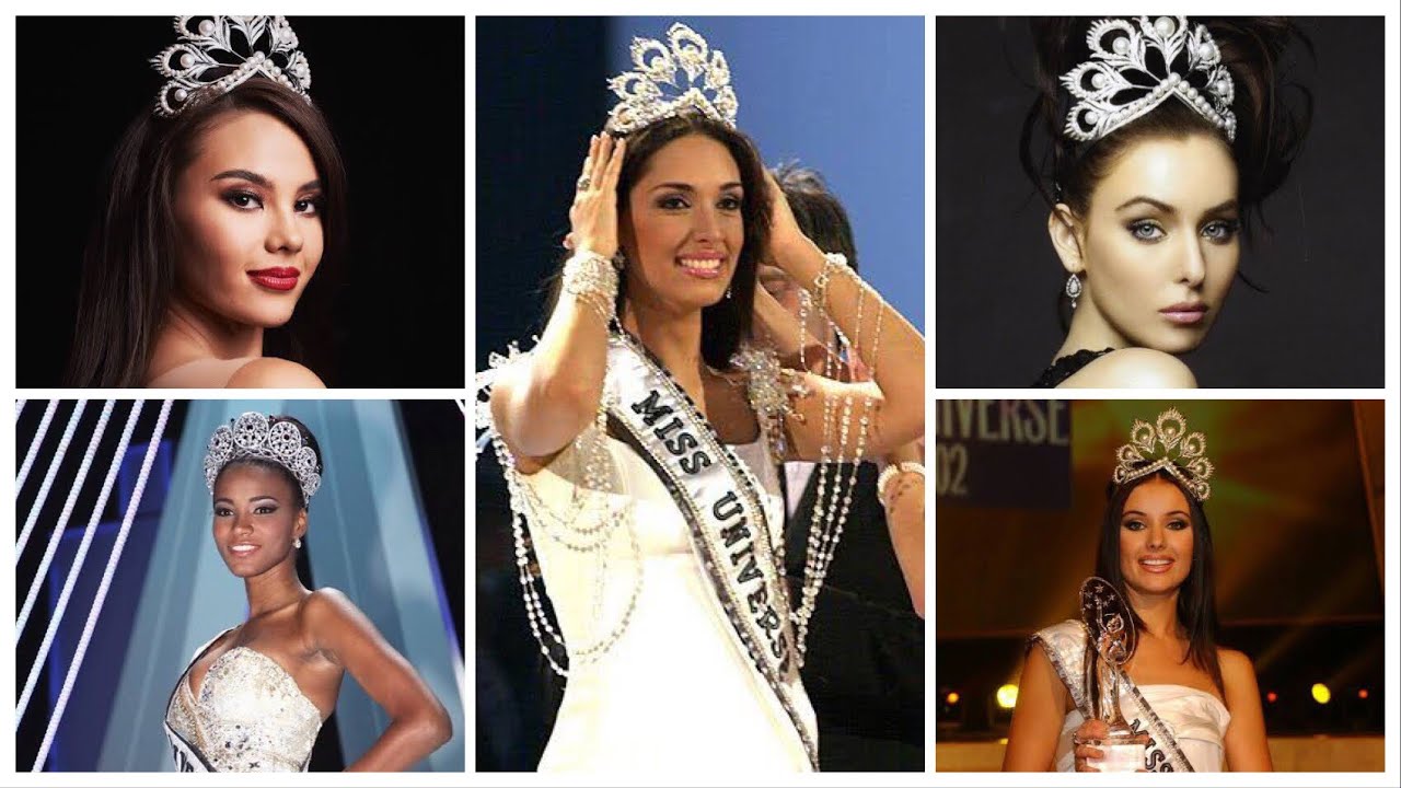 Top 5 Most Beautiful Miss Universe Winners Who Stands Out Youtube
