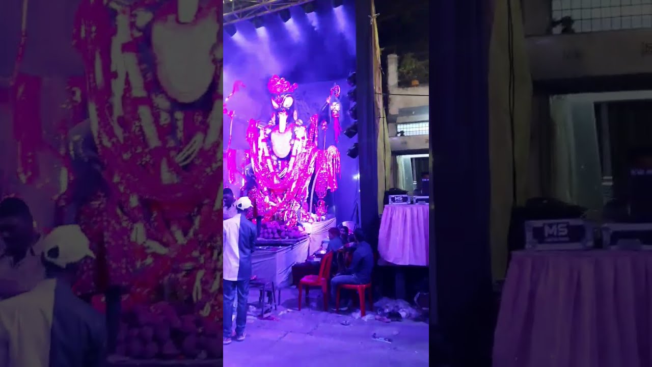 Durga Puja ll padav ki Kali ji  shorts  navratri  jabalpur  viral  youtubeshorts
