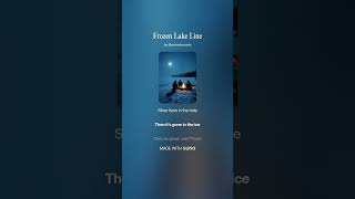 Frozen Lake Line
