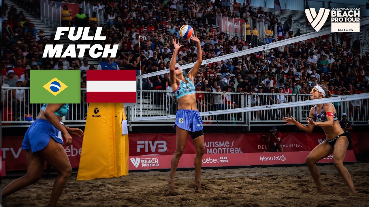 Ana Patrícia/Duda 🇧🇷 vs. Tina/Anastasija 🇱🇻 | Quarterfinals - Full Match Hamburg 2025 | Elite