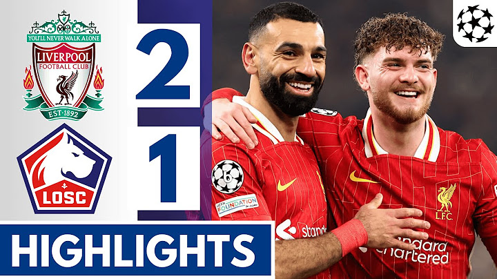🔴Liverpool vs LOSC Lille (2-1) Extended HIGHLIGHTS || UEFA Champions League 24/25!