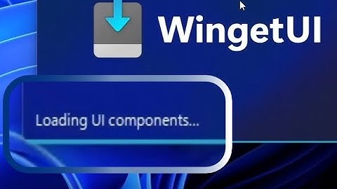UI for WinGET ; WingetUI - Better than Windows Store