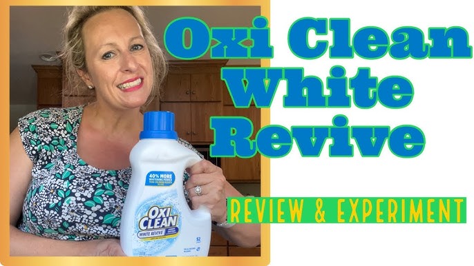 OxiClean White Revive: Revive Those Dingy Whites With America's No. 1 Stain  Remover Brand - Articles