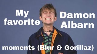 My favorite Damon Albarn Moments (Blur & Gorillaz)