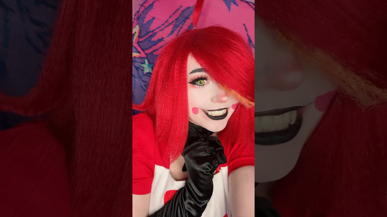 Hazbin Hotel Cosplay?! 👀❤️🔪 #gamergirlcheck #cosplay #cosplaycostume #hazbinhotel #egirl #costume