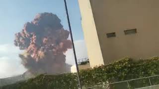Beirut Explosion Raw Footage