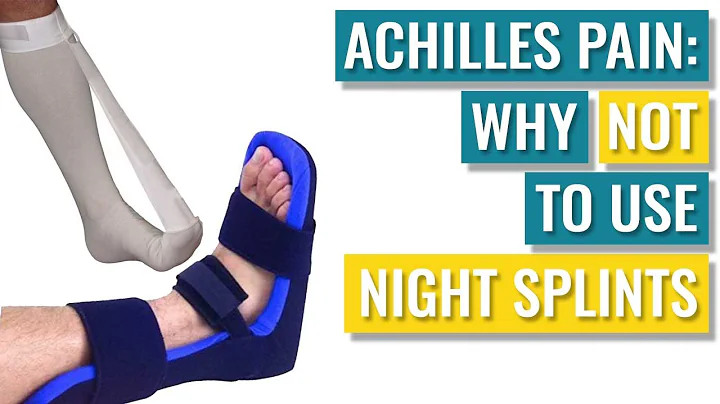 Giày gót đêm cho viêm gân Achilles - Lãng phí tiền bạc. Làm điều này thay thế