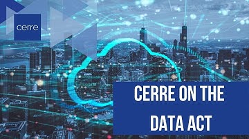 CERRE on the Data Act: Daniel Schnurr