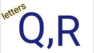 افضل طريقة  تعليم كتابة letters q , r بطريقة ظريفة جدااا شرح بالعربي