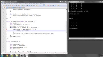 Beginning C Programming - Part 32 - Tic Tac Toe #3