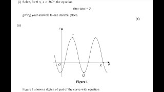P2 January 2024 (Question 9) IAL WMA12\/01 Pearson Edexcel Math Past Paper