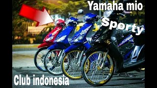 Yamaha mio club sporty indonesia.. Dj viral 2020