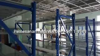 Rak Gudang Import Ready Stock Kap 250Kg Perlevel Telpwa 081255114949