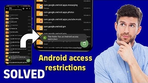 This folder has an Android access restriction Solved working 100% #master_pes