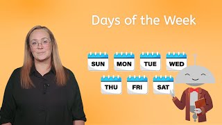 Days of the Week  American Sign Language for Kids!