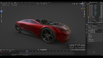 concept car quick modeling - vehicle 004 - part 07 - 4x timelapse