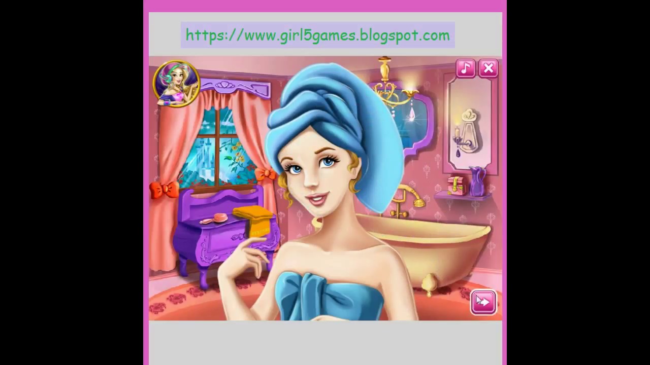 Cinderella Real Makeover   makeover games   games for girls