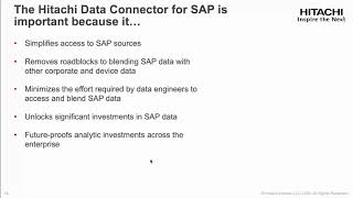 Bringing magic to your SAP data Bringing magic to your SAP data