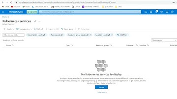kubernetes tutorial 3. AKS cluster creation by azure portal, kubernetes tutorilal in english