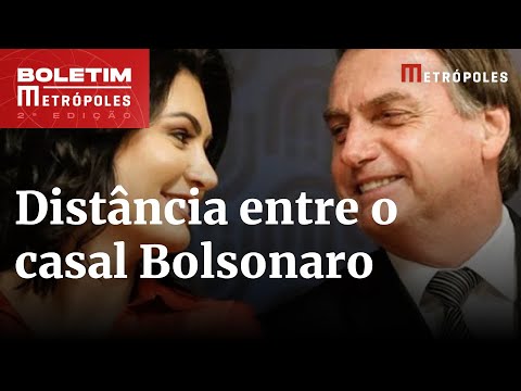 47 dias separados: amigos de Michelle e Bolsonaro explicam afastamento | Boletim Metrópoles 2º