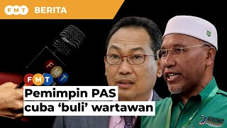 Disoal langkah Kedah haram kedai nombor ekor, 2 pemimpin PAS ‘asak’ wartawan FMT