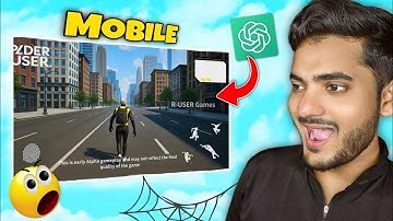 I Let ChatGPT Build a Spider-Man Game | BIG Mistake! 😱