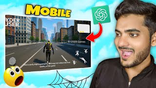 I Let ChatGPT Build a Spider-Man Game | BIG Mistake! 😱