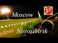 TRIP REPORT | Moscow to Novosibirsk, Siberia | S7 Siberia Airlines A321 NEO