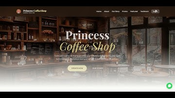 Princess Coffee Shop: Coffee Shop Ordering System Berbasis Laravel - Tugas Project Pemrograman Web