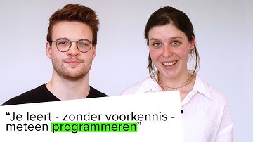 Toegepaste Informatica studeer je aan KdG