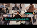 Kera smooth & highlights hair treatments 💇‍♀️|| #youtube #vlog #shabnamslife #hairtreatment |