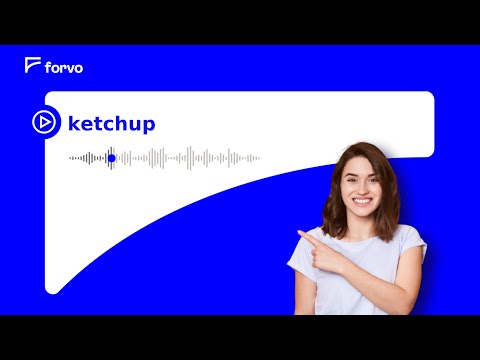 Vidéo: Comment se prononce-t-on ketchup ?
