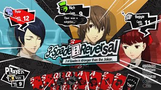 Persona 5 Royal but Akechi gets surprised in Tycoon