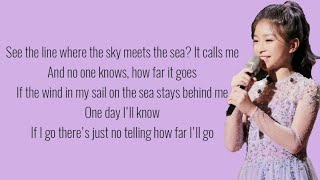 How Far I'll Go Celine Tam 2019 New Version (Lyrics)