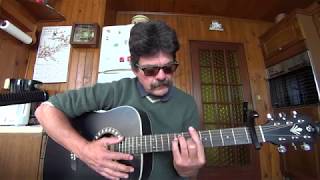 Video thumbnail of "Les bals populaires MICHEL SARDOU cover guitare"