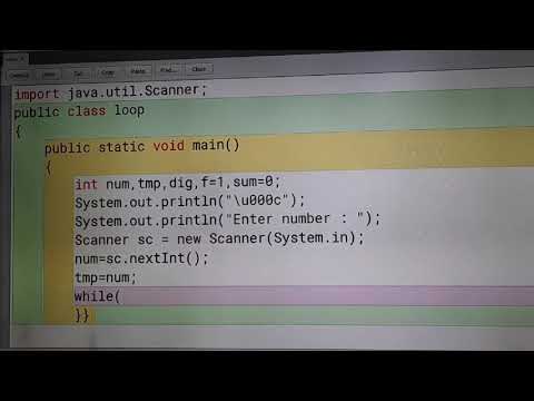 Special Number Program Bluej - YouTube