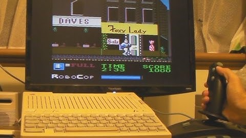 Microsoft SideWinder joystick on Apple II triumph