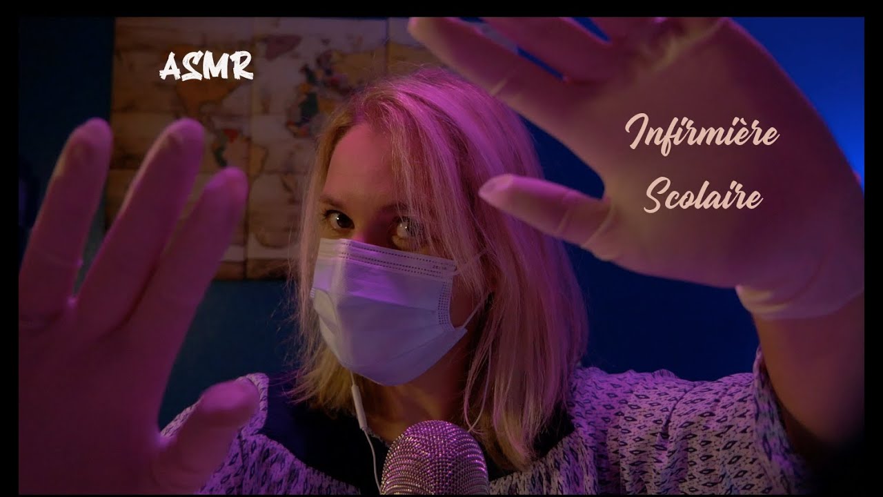 ASMR FR 🩹 Roleplay : Une infirmière scolaire te soigne / Multi-déclencheurs