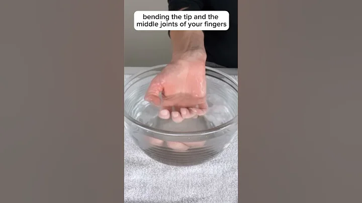 Finger Stiffness? Try these Warm Water Exercises for Hand Stiffness #arthritis #handexercises