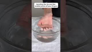 Finger Stiffness? Try these Warm Water Exercises for Hand Stiffness #arthritis #handexercises